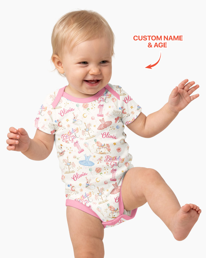 Gerippte Babykleidung mit individuellem Foto - Weich &amp; Skizzenhaft