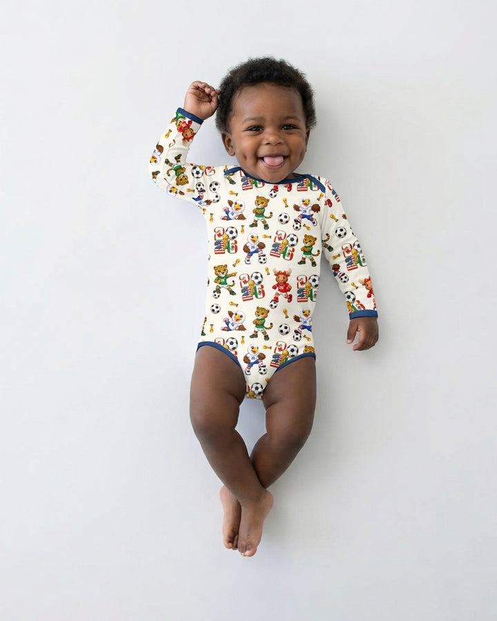 Gerippte Babykleidung mit individuellem Foto - Weich &amp; Skizzenhaft