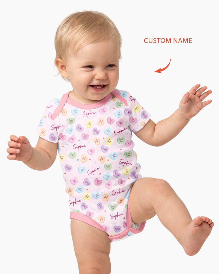 Gerippte Babykleidung mit individuellem Foto - Weich &amp; Skizzenhaft