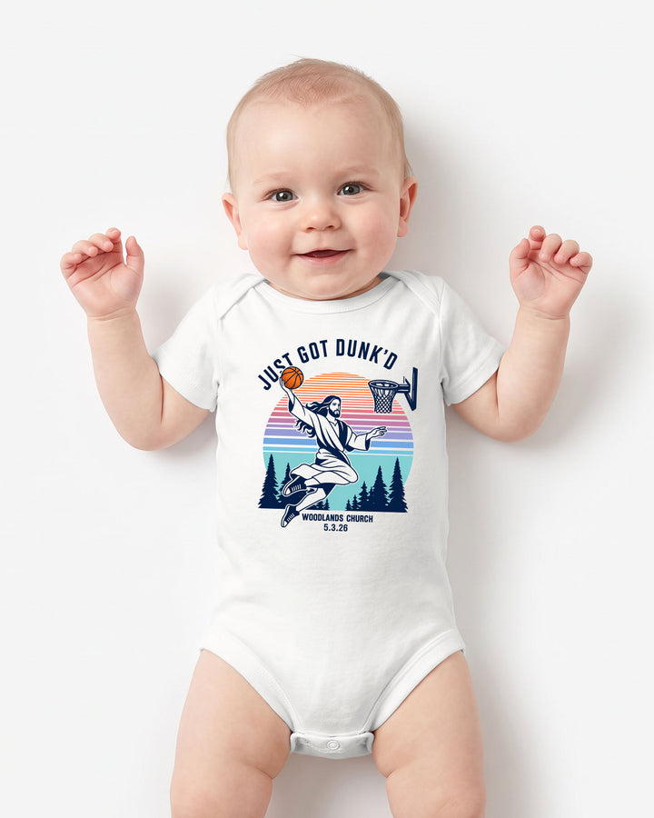 Custom Just Got Dunk'd Bamboo Bodysuit