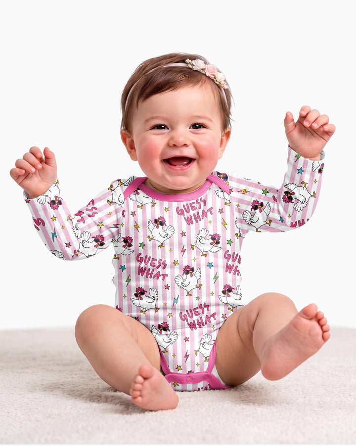 Guess What? Chicken Butt! Bamboo Bodysuit