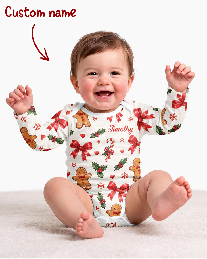 Gingerbread Cuddles Bamboo Bodysuit