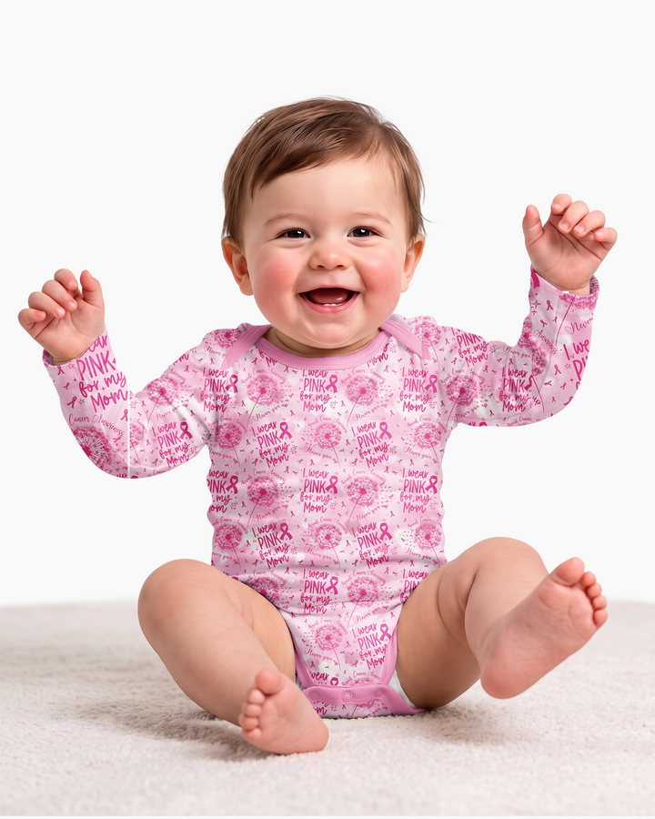 Gerippte Babykleidung mit individuellem Foto - Weich &amp; Skizzenhaft