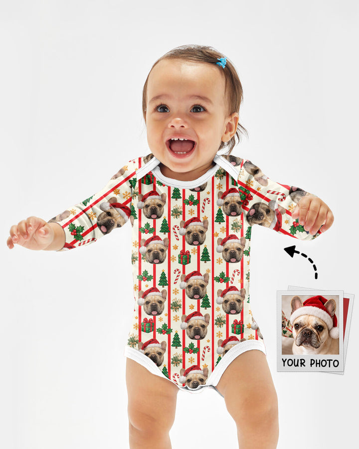 Santa Paws Cuddles Bamboo Bodysuit