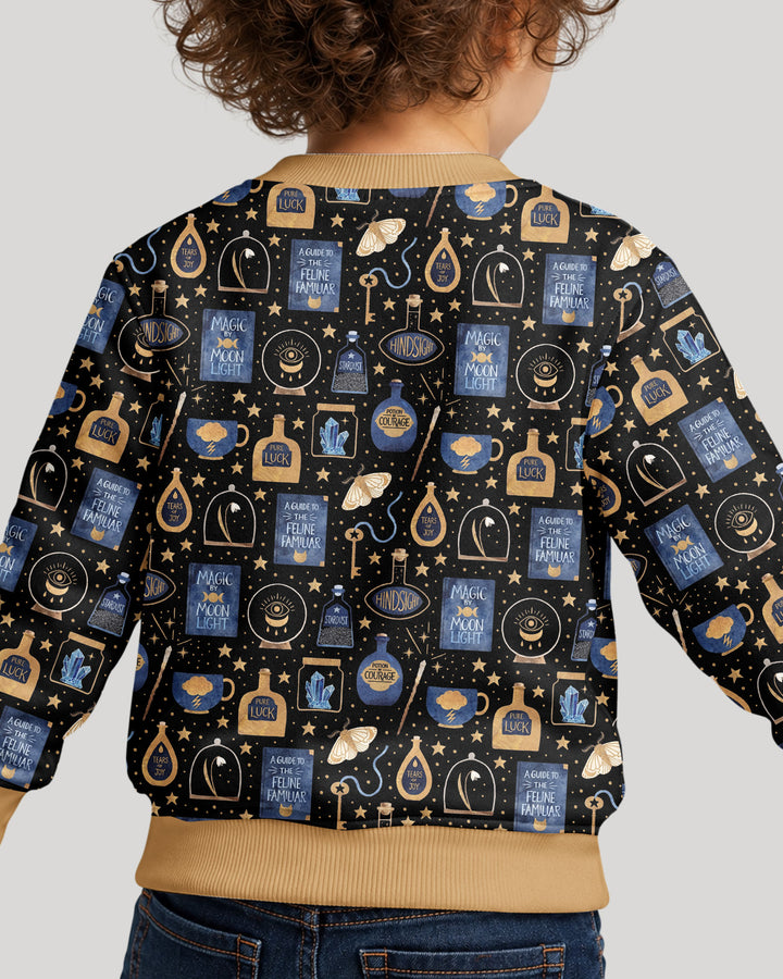 Good Witch Spell books and Potions Bamboo Crewneck Sweatshiry