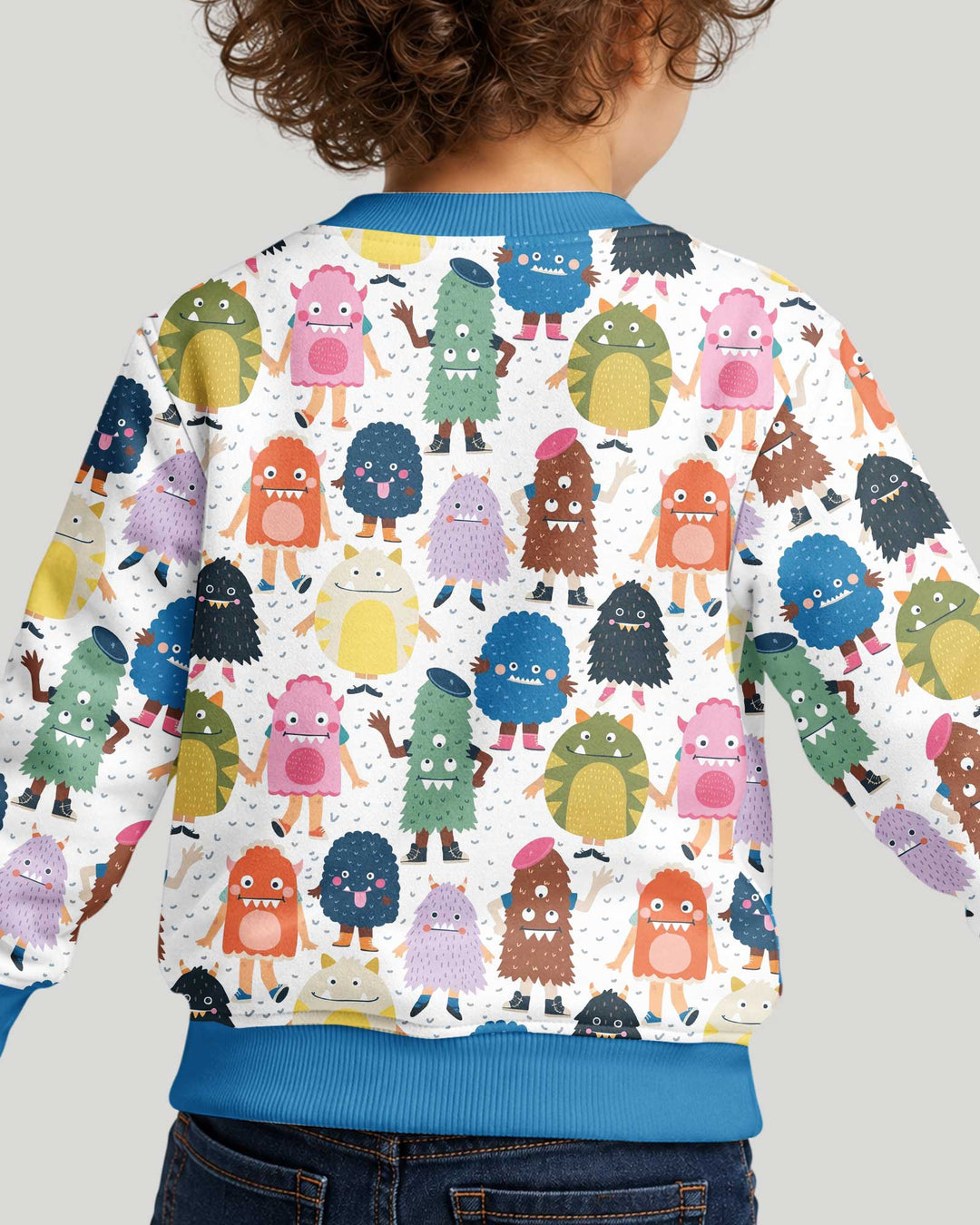 (Not So) Scary Monsters Bamboo Crewneck Sweatshirt