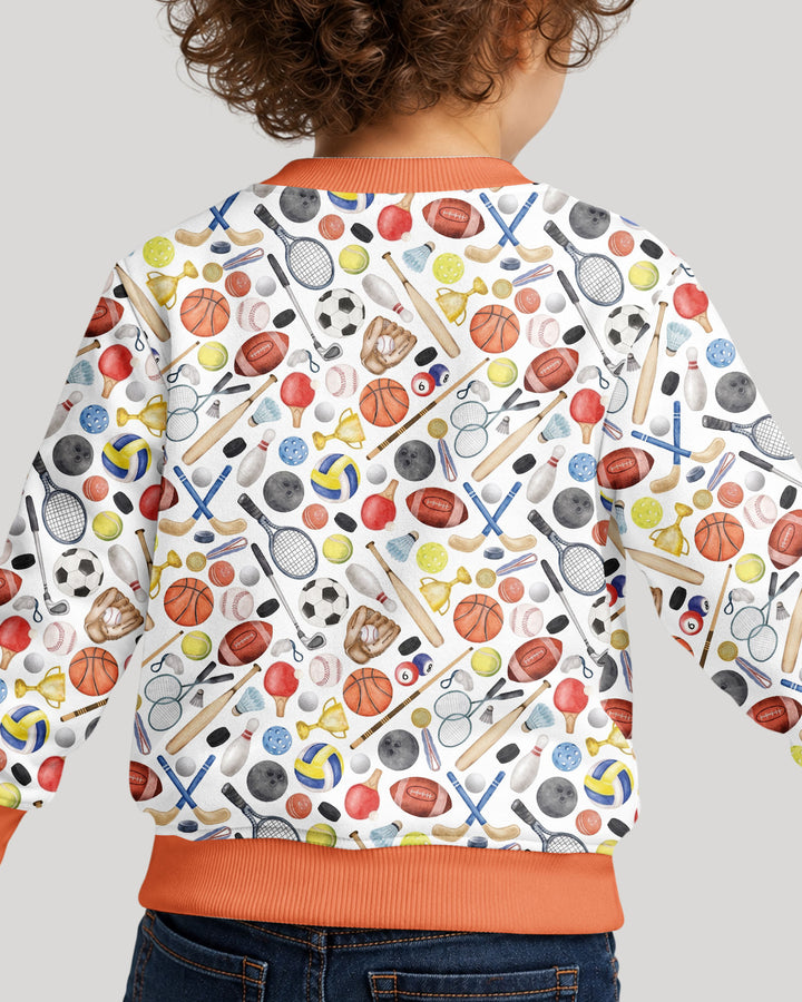 So Much Fun with Sports Bamboo Crewneck Sweatshirt