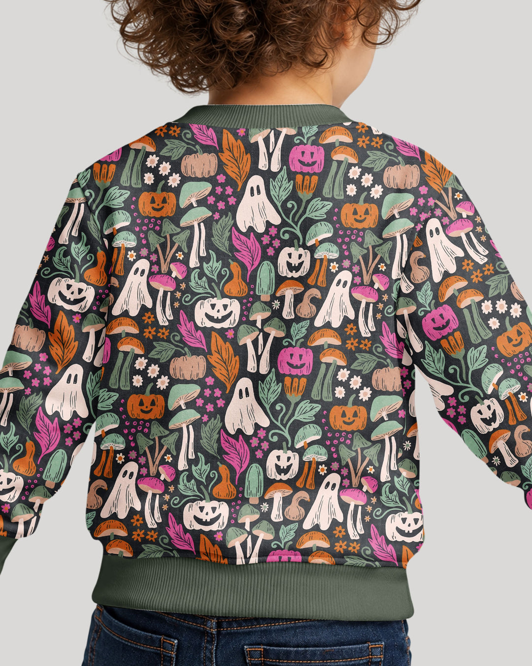 Dark Pumpkin Zona Bamboo Crewneck Sweatshirt