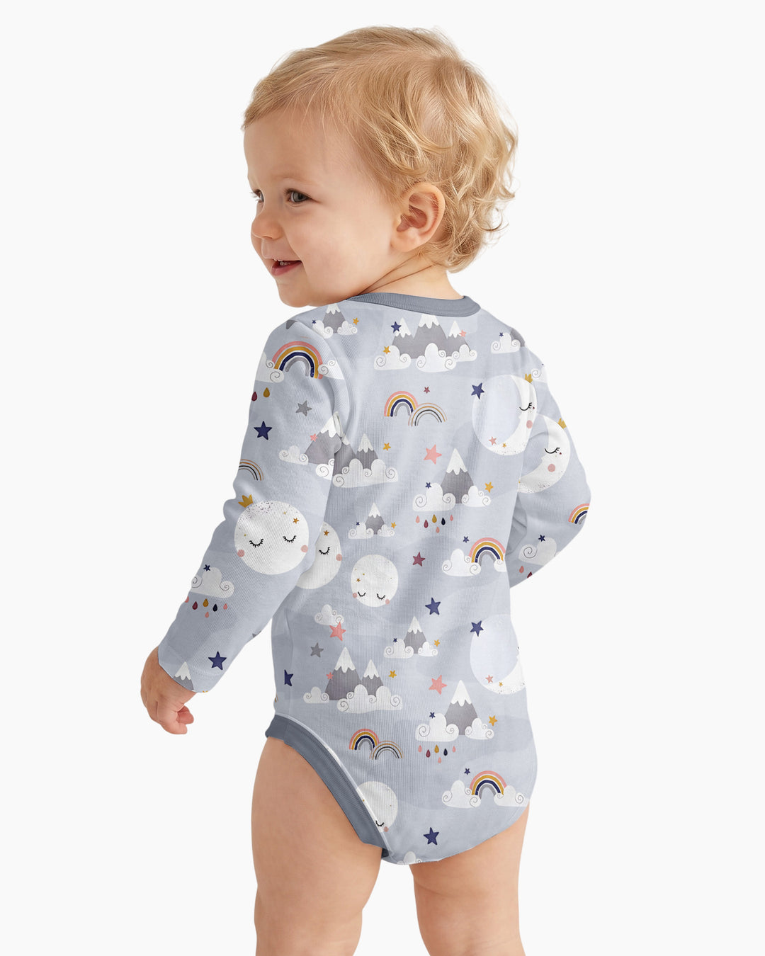 My Grandma Loves Me To The Moon And Back Bamboo Bodysuit