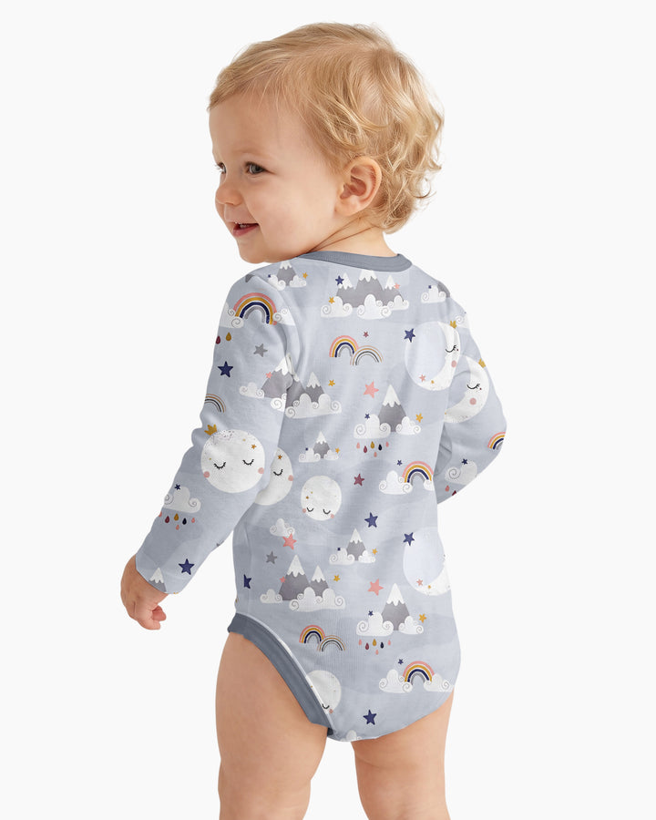 My Grandma Loves Me To The Moon And Back Bamboo Bodysuit