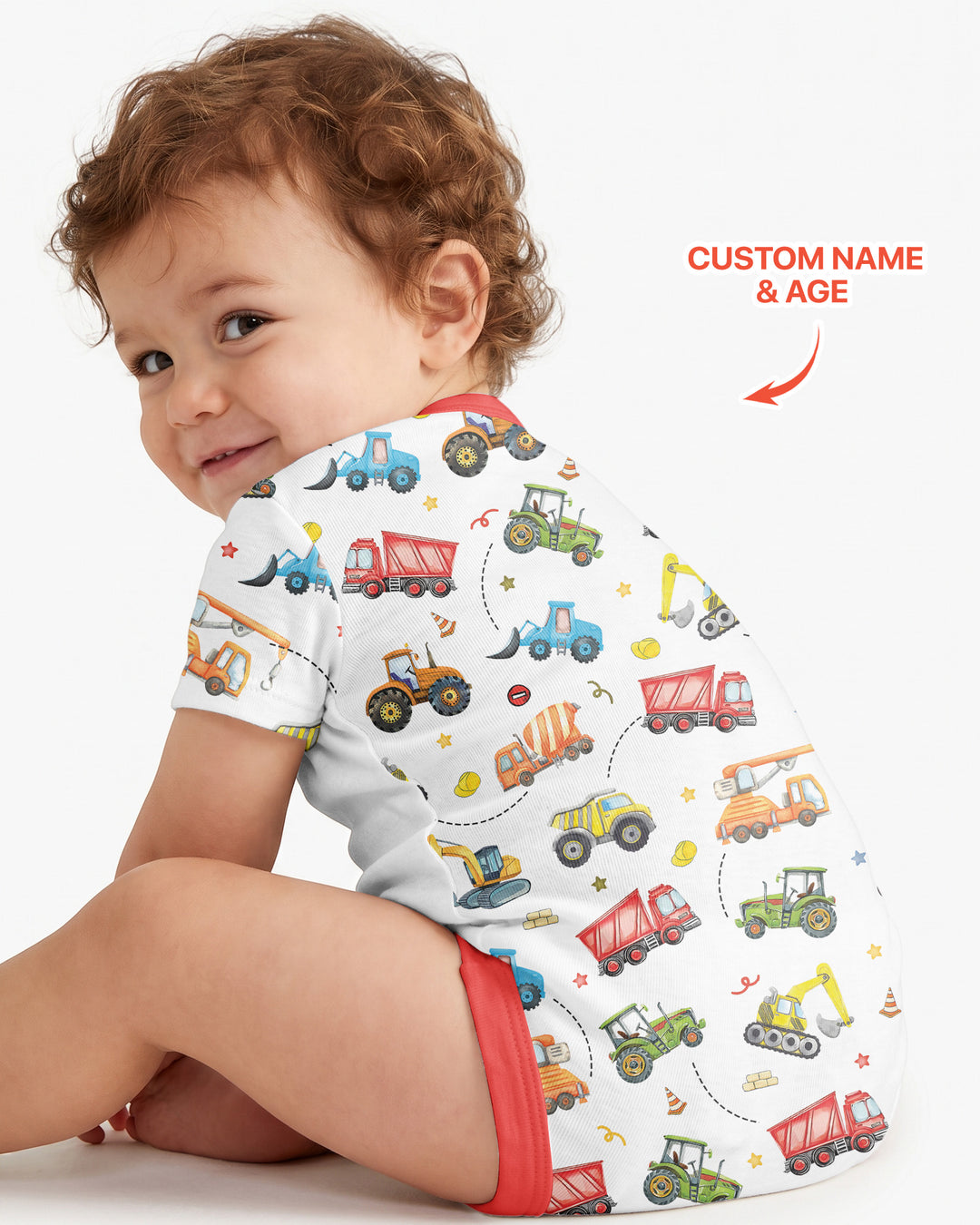 I'm Digging It Birthday - Personalized Name & Age Bamboo Bodysuit