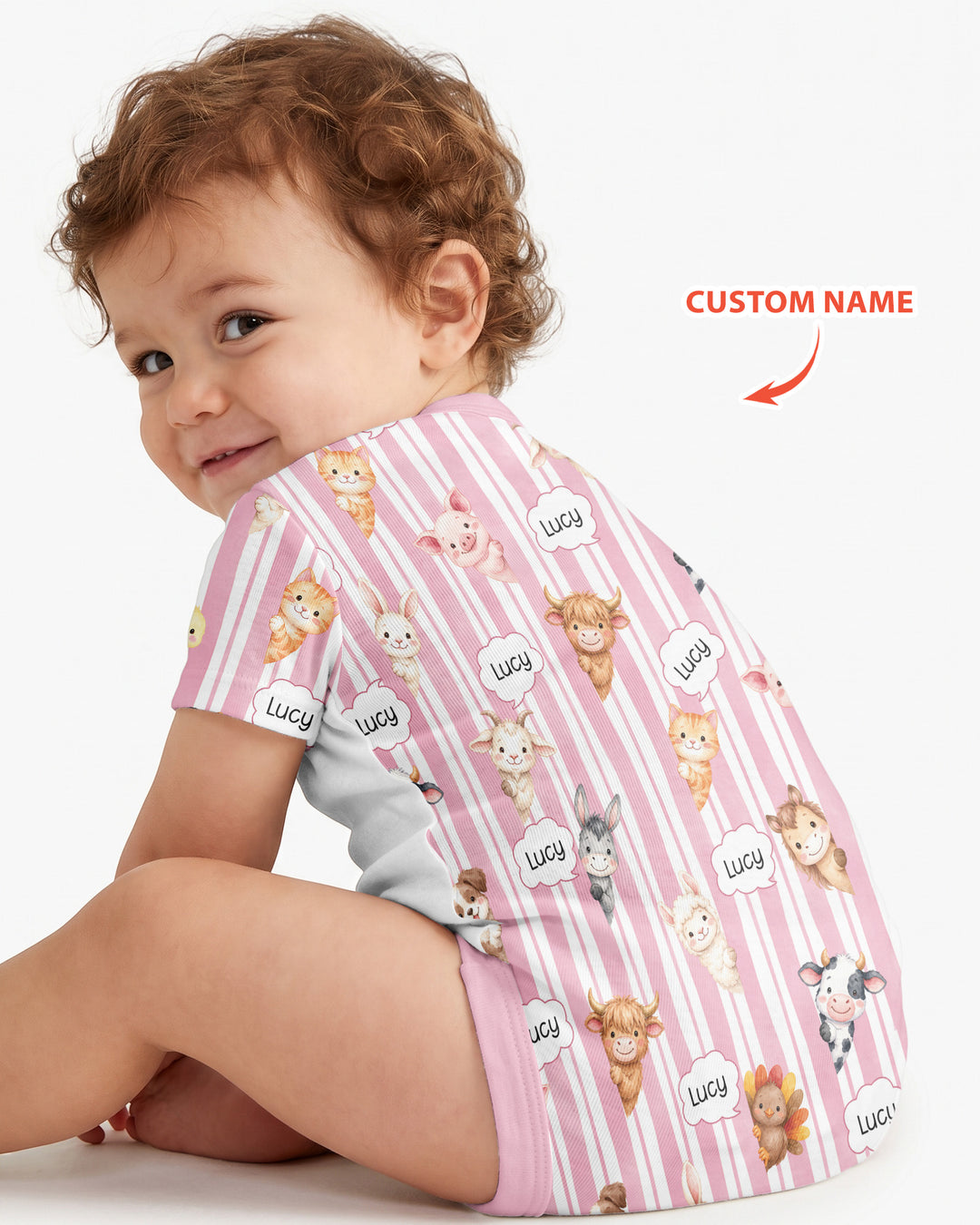 New Kid in Town Custom Name Bamboo Bodysuit