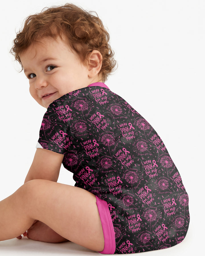 Gerippte Babykleidung mit individuellem Foto - Weich &amp; Skizzenhaft
