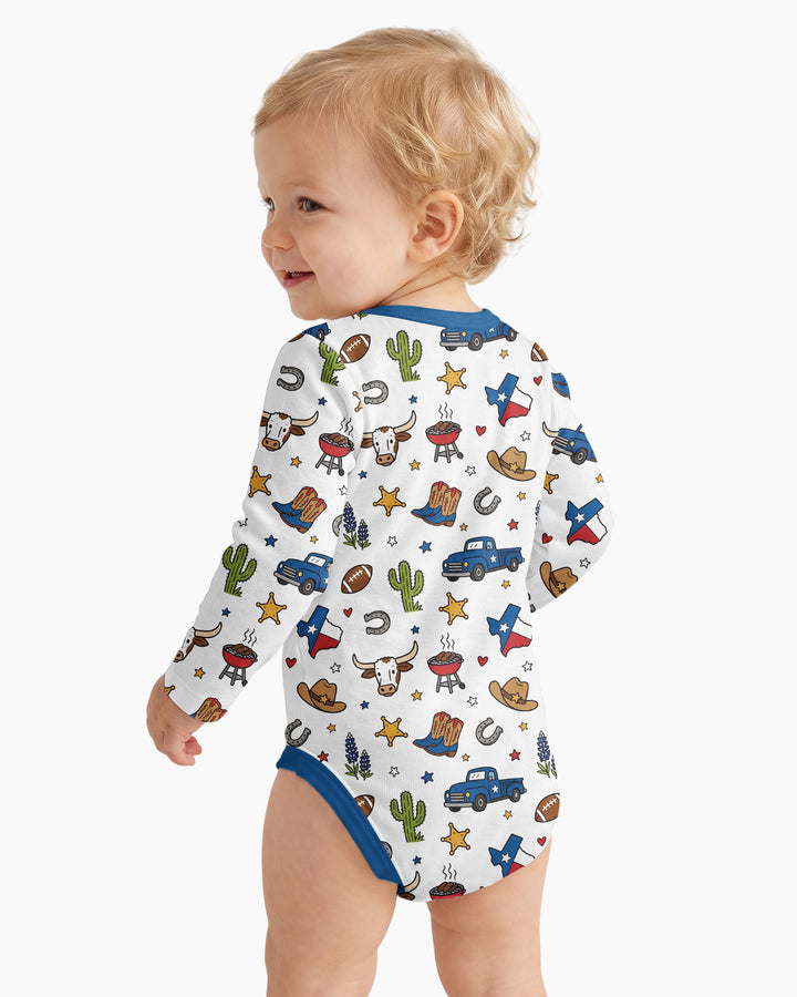 Someone in Texas Loves Me Bamboo Bodysuit