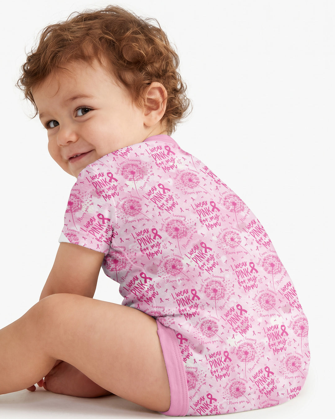 Gerippte Babykleidung mit individuellem Foto - Weich &amp; Skizzenhaft