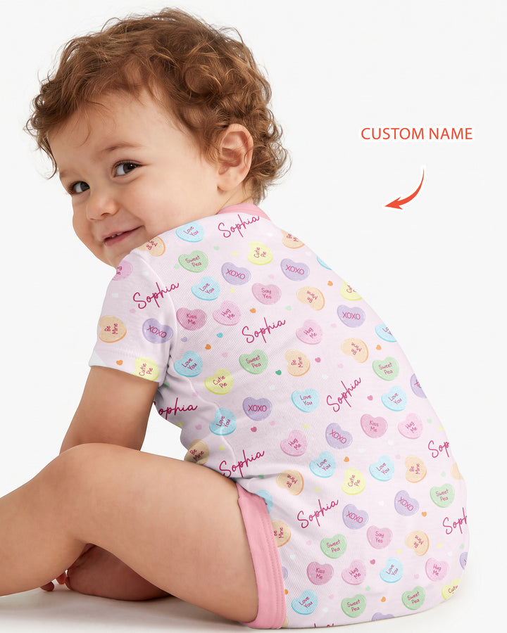 Gerippte Babykleidung mit individuellem Foto - Weich &amp; Skizzenhaft