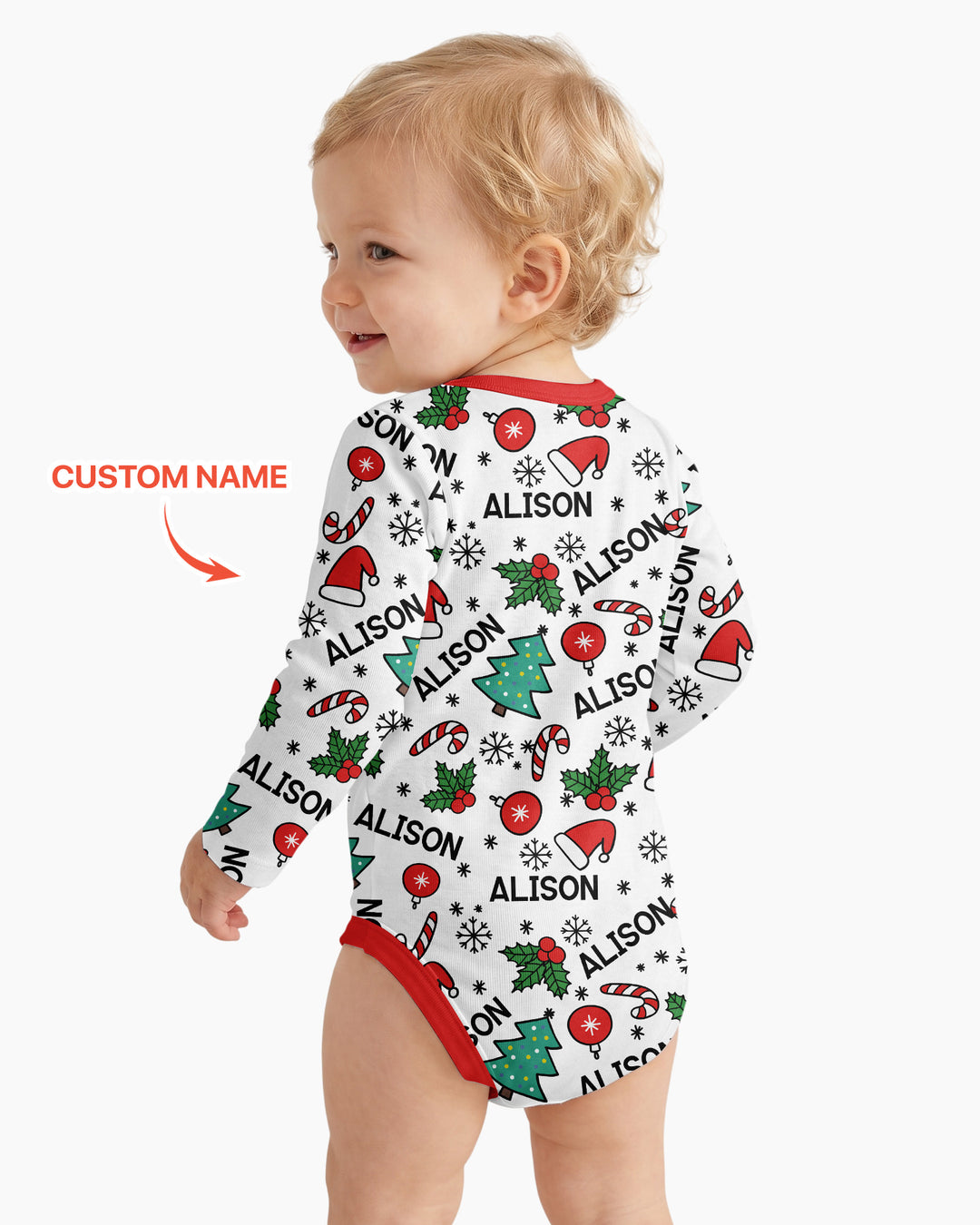 Funny Christmas Family Matching Bamboo Bodysuit