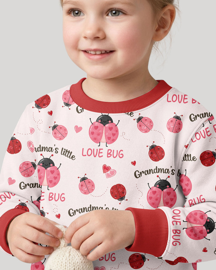 Grandma's Little Love Bug Bamboo Crewneck Sweatshirt
