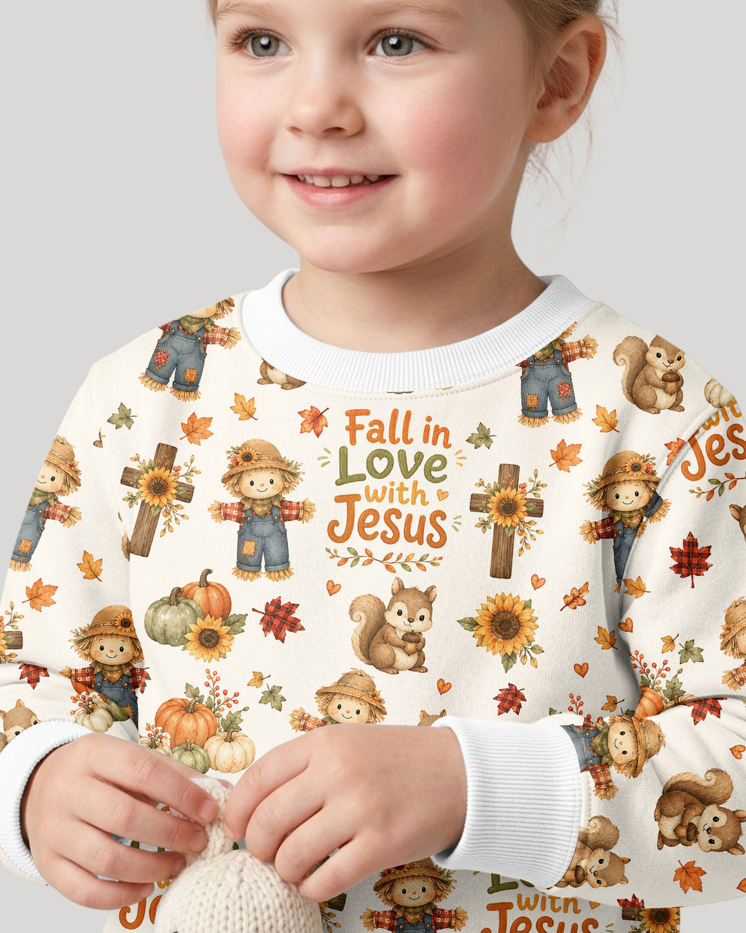 Fall For Jesus Bamboo Crewneck Sweatshirt