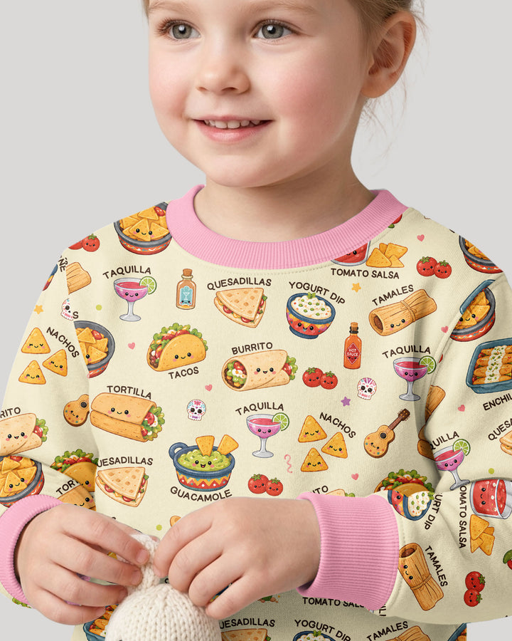 Kawaii Mexican Food Bamboo Crewneck Sweatshirt