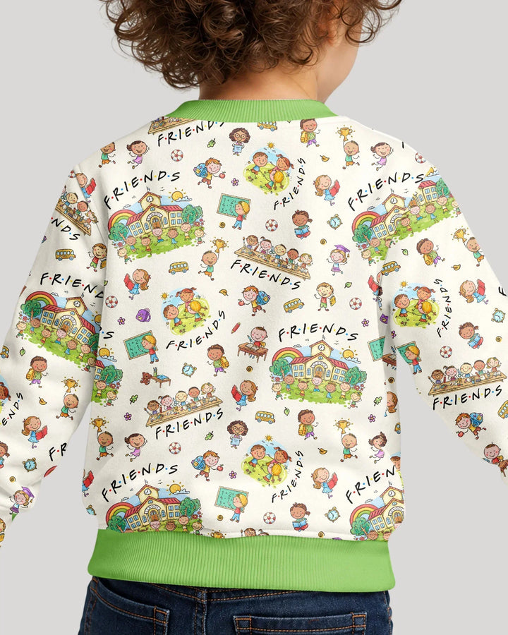 Sweatshirt mit Rundhalsausschnitt aus Bambusfaser