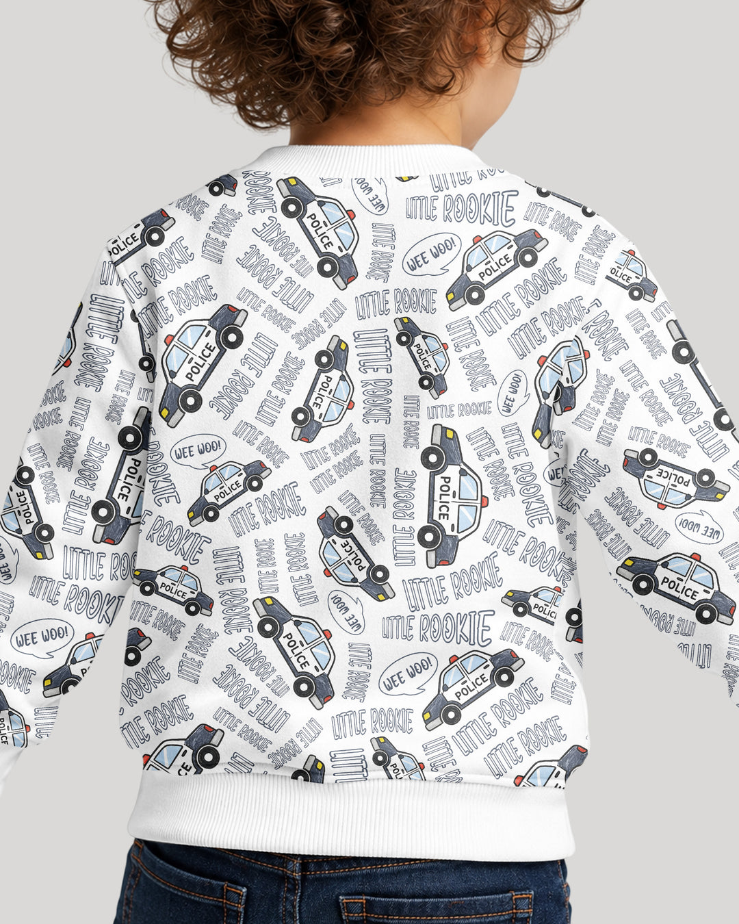 Little Rookie Bambus-Rundhals-Sweatshirt