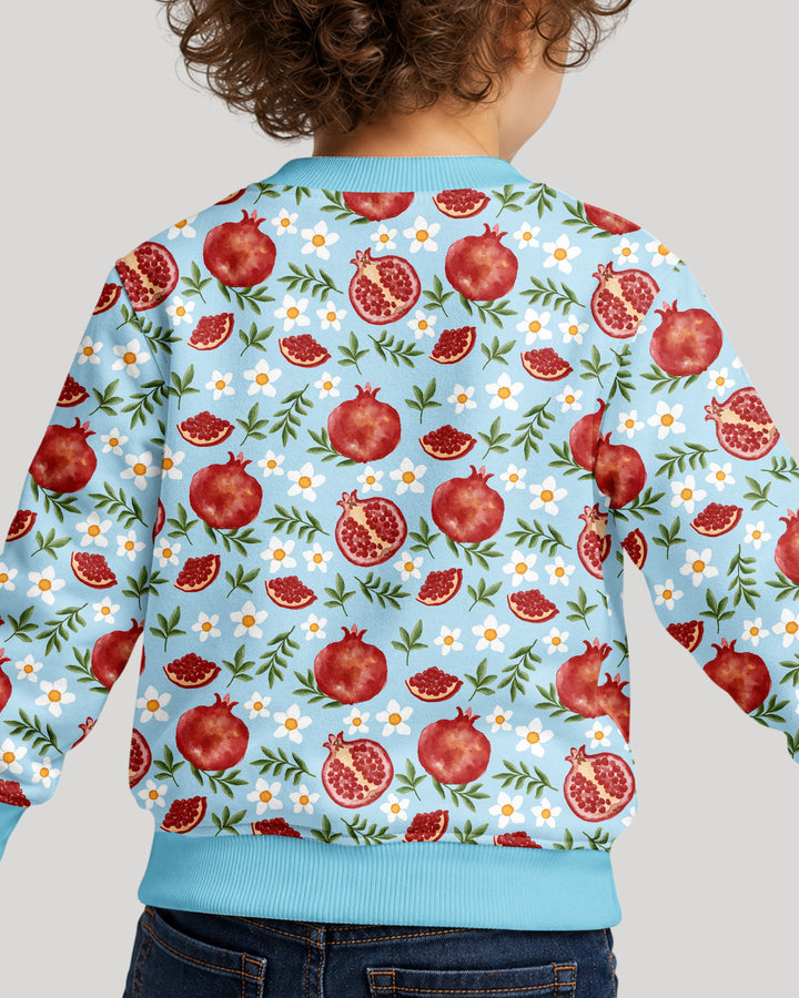 Sweatshirt mit Rundhalsausschnitt aus Bambusfaser