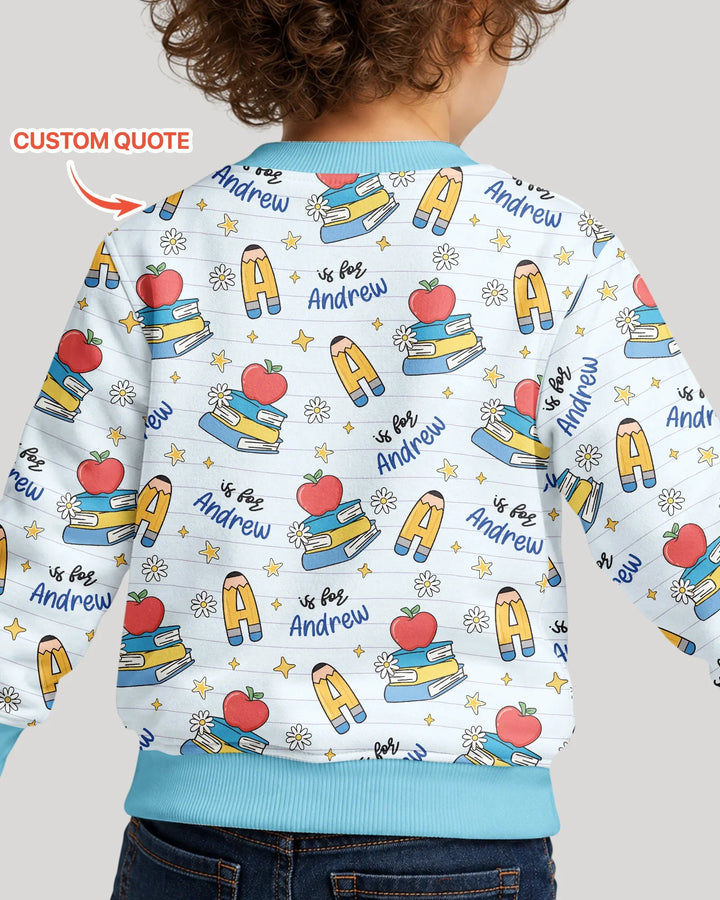 Custom Template Bambus-Rundhals-Sweatshirt