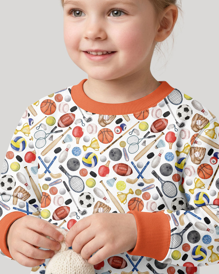 So Much Fun with Sports Bamboo Crewneck Sweatshirt