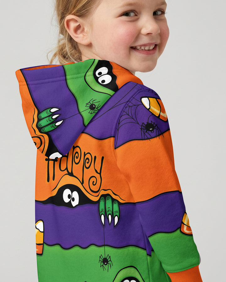 Happy Halloween Bamboo Zip Hoodie
