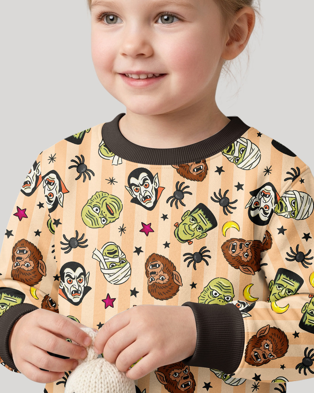 Sweatshirt mit Rundhalsausschnitt aus Bambusfaser