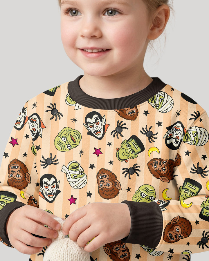 Sweatshirt mit Rundhalsausschnitt aus Bambusfaser