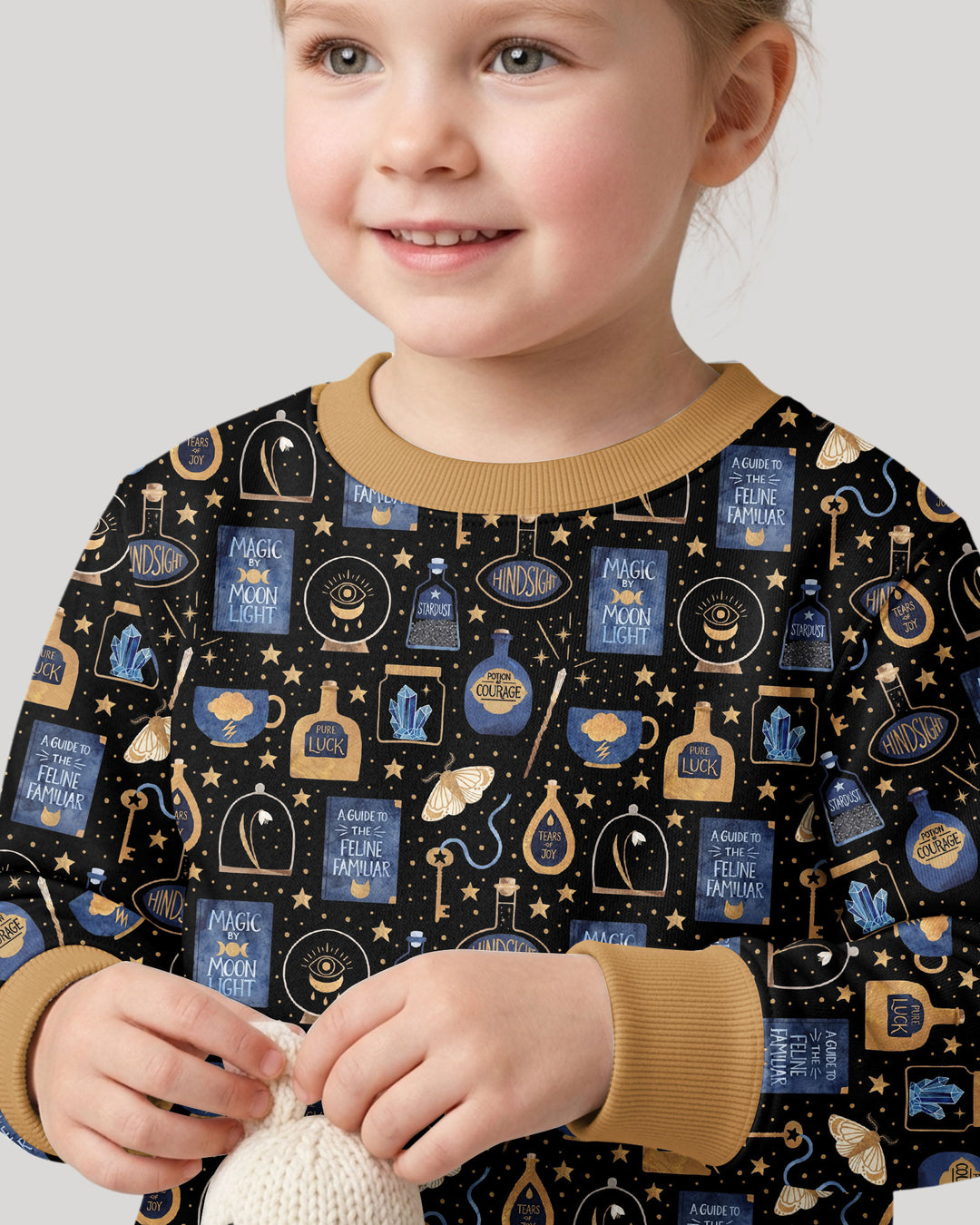 Good Witch Spell books and Potions Bamboo Crewneck Sweatshiry