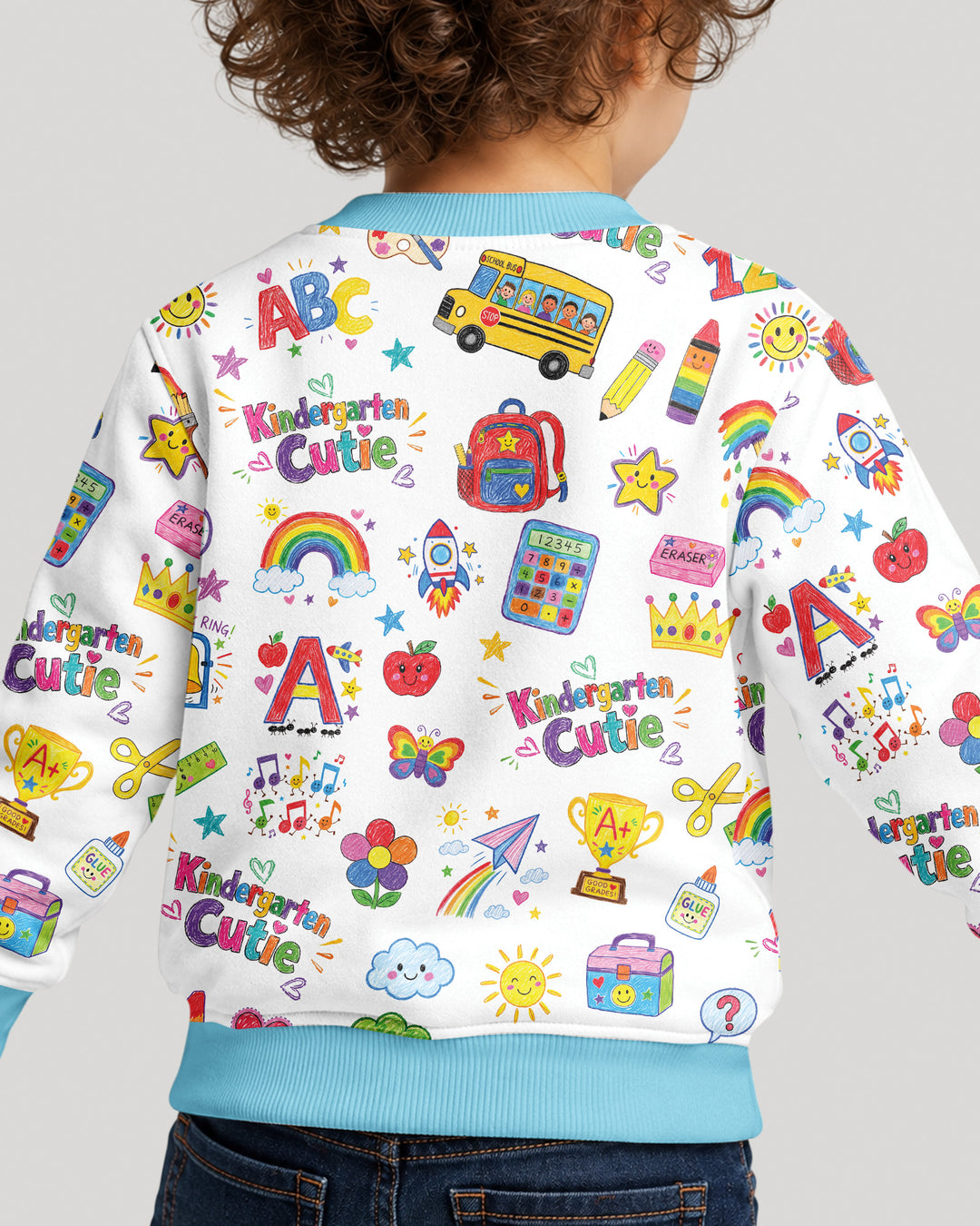 Ramadan Mubarak Bambus Rundhals-Sweatshirt