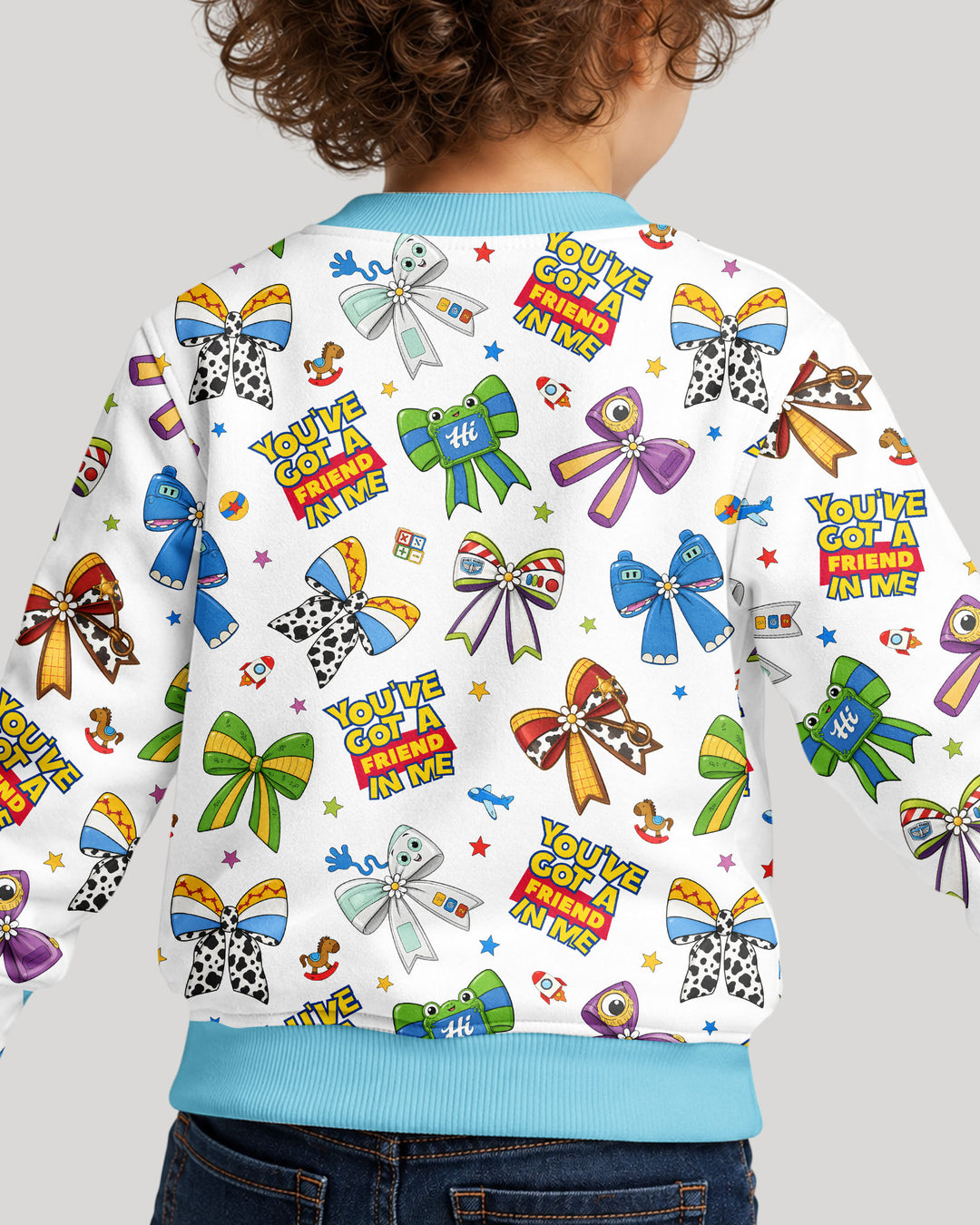Sweatshirt mit Rundhalsausschnitt aus Bambusfaser