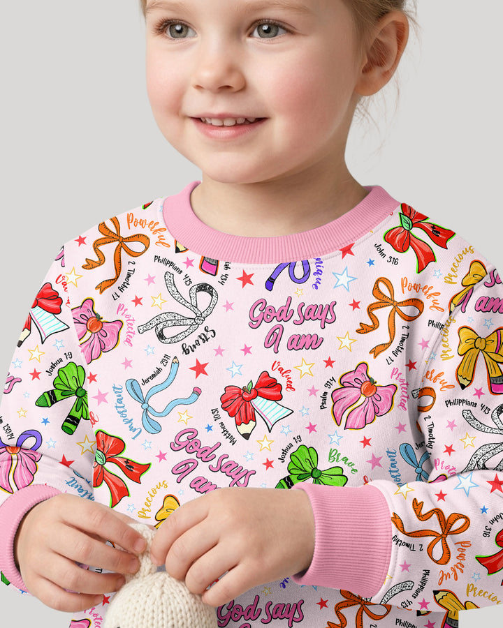 Sweatshirt mit Rundhalsausschnitt aus Bambusfaser