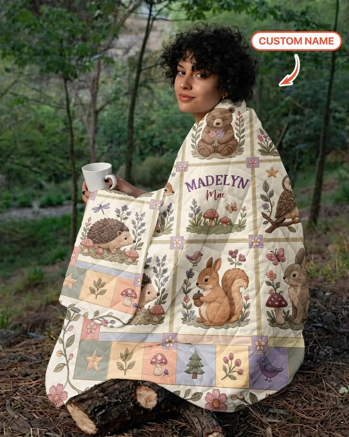 Vorlage Quilt Decke