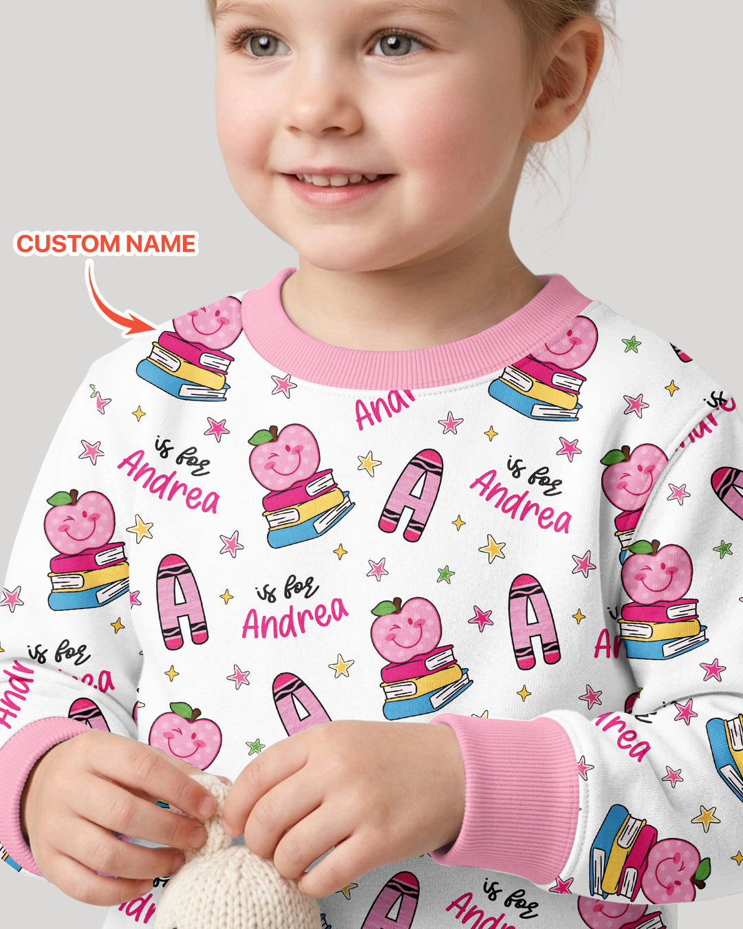 Custom Template Bambus-Rundhals-Sweatshirt
