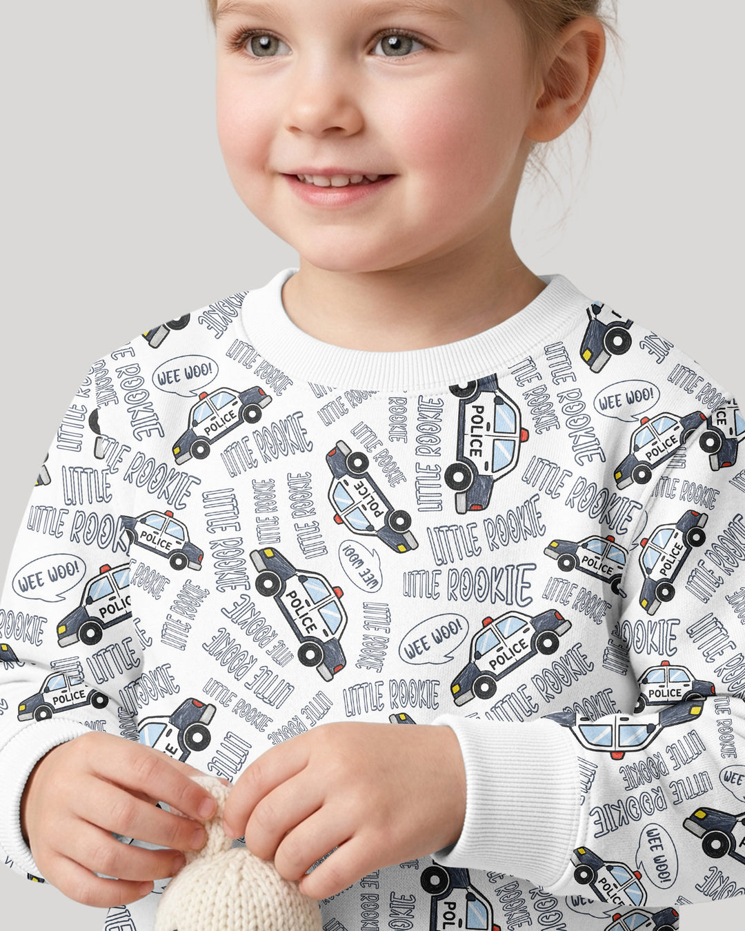 Little Rookie Bambus-Rundhals-Sweatshirt