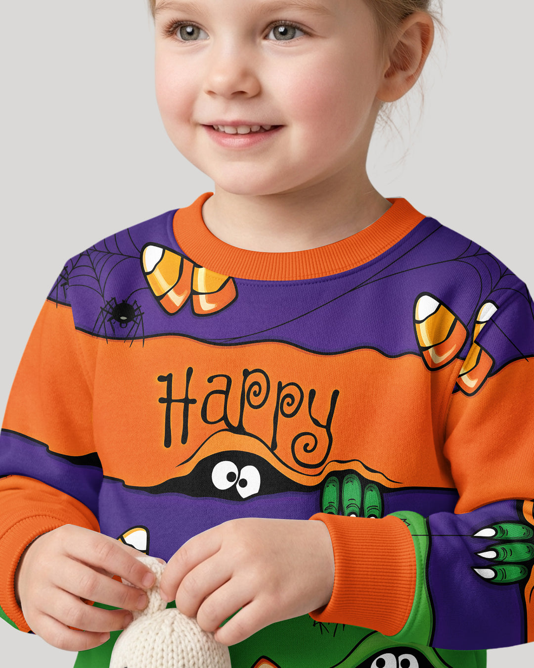 Happy Halloween Bamboo Crewneck Sweatshirt