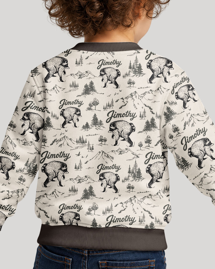 Sweatshirt mit Rundhalsausschnitt aus Bambusfaser