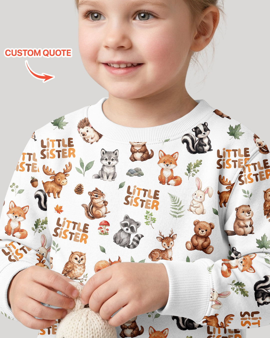 Custom Template Bambus-Rundhals-Sweatshirt