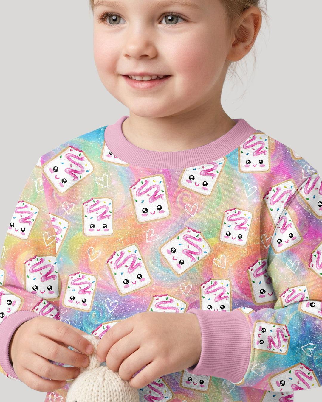 Sweatshirt mit Rundhalsausschnitt aus Bambusfaser