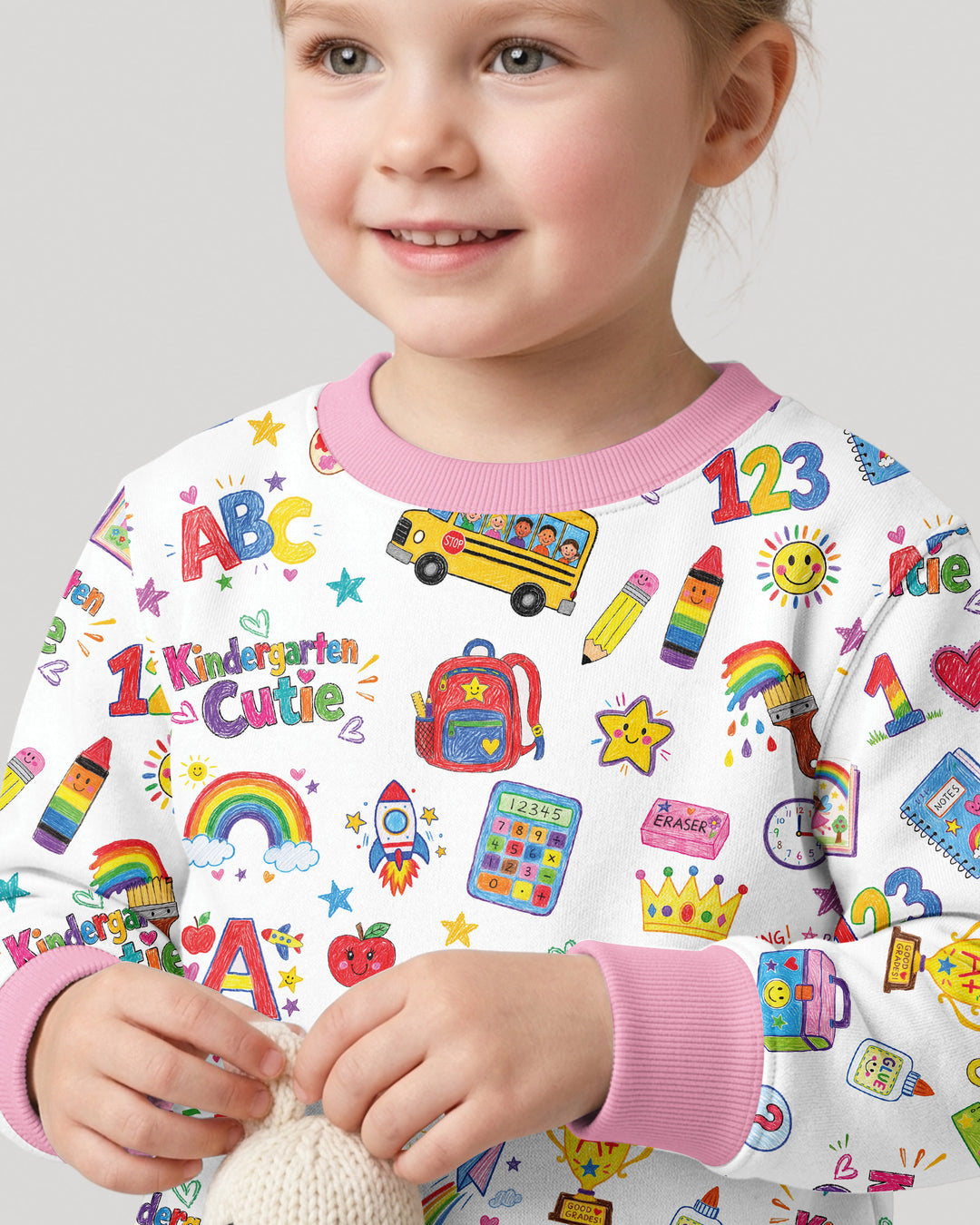 Ramadan Mubarak Bambus Rundhals-Sweatshirt