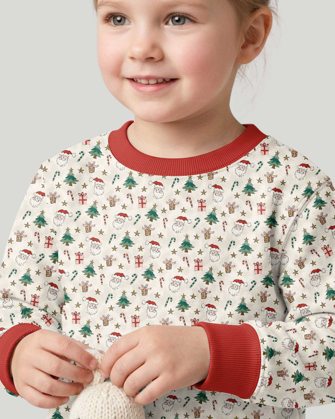 Sweatshirt mit Rundhalsausschnitt aus Bambusfaser