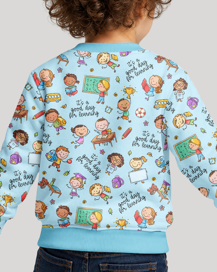 Little Learners Adventure Bamboo Crewneck Sweatshirt
