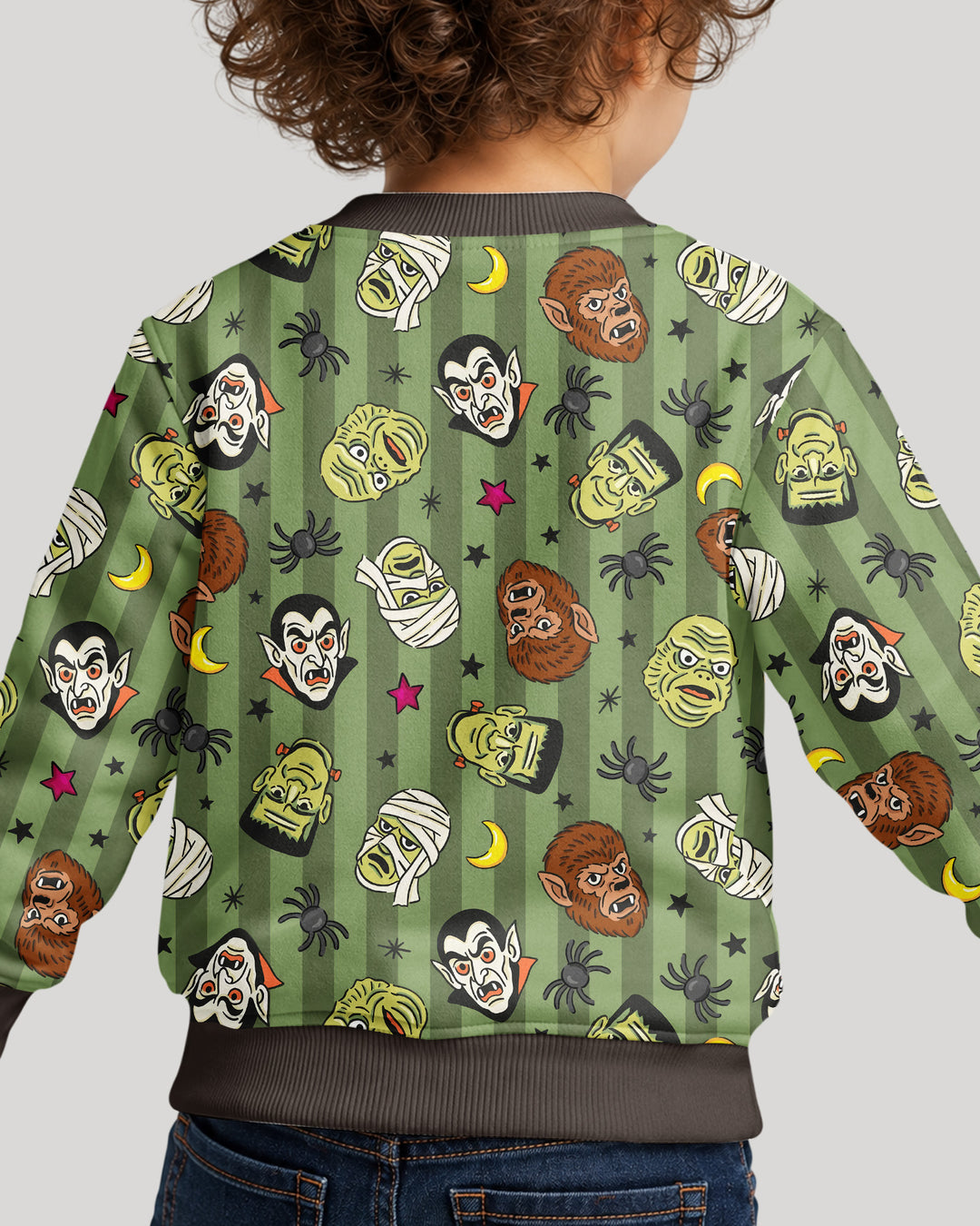 Sweatshirt mit Rundhalsausschnitt aus Bambusfaser