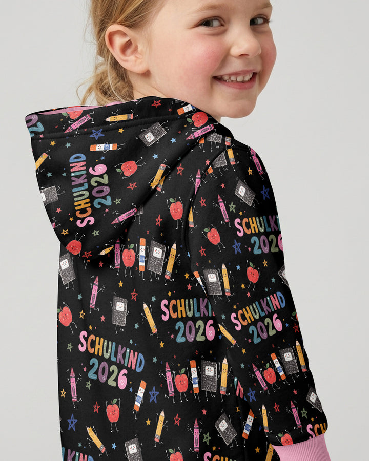 Vorlage Bambus-Kapuzenjacke mit Reißverschluss