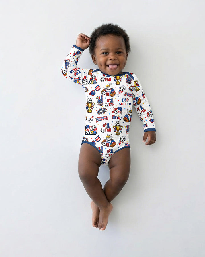 USA Soccer 2026 Party Bamboo Bodysuit