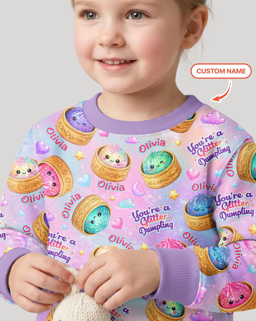 Maßgeschneiderter Bambus Rundhals-Sweatshirt